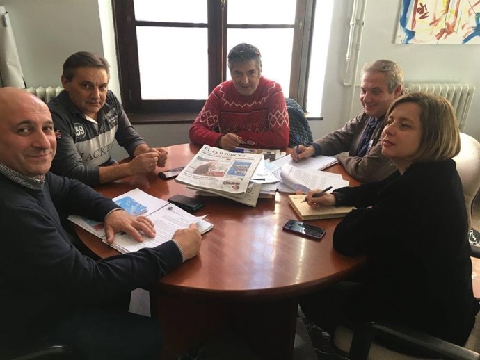 Reunión de Somos y el comité de empresa de TUA