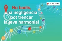 Campaña de la Creu Roja para sensibilizar sobre el VIH