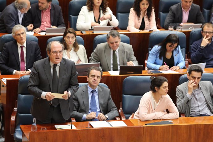 Ángel Gabilondo, portavoz del PSOE en la Asamblea de Madrid