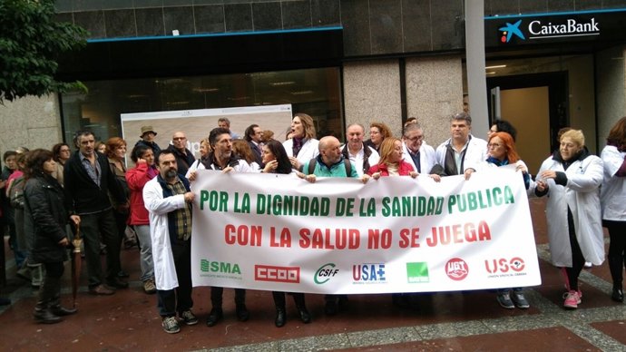 Protestas sanitarias en Algeciras