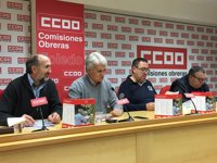C-LM cuenta con 364.500 pensionistas y una pensión media de 837 euros, según CCOO
