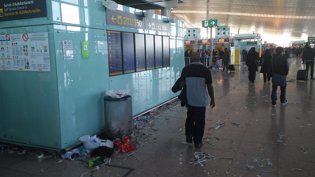 Huelga de limpieza en el Aeropuerto de Barcelona