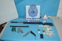A prisión cuatro detenidos tras desmantelar un punto de venta de drogas en Linares (Jaén)