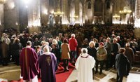 Más de 1.600 personas asisten al memorial religioso de Mémora en Barcelona