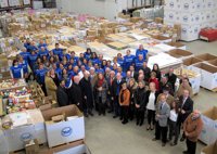 La Reina Sofía reconoce el trabajo del Banco de Alimentos de Salamanca