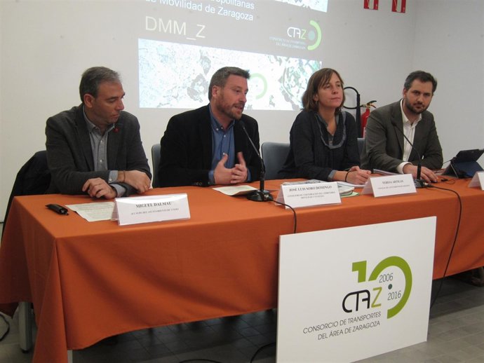 Dalmau, Soro, Artigas y Ortiz en la presentación de las directrices del CTAZ