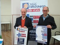 La Fundación Jesús Abandonado lanza la campaña 'Está en tu mano' para lograr suscriptores en la campaña de Navidad