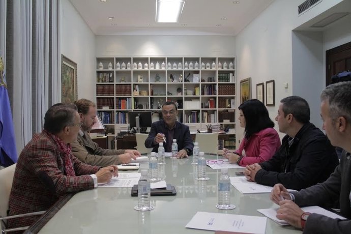 Reunión del Patronato del Turismo de Huelva.