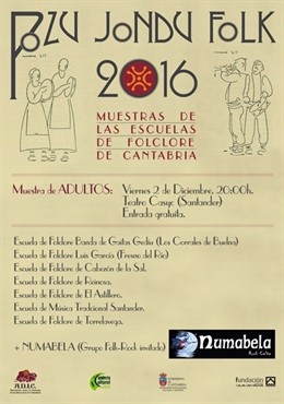 Cartel del festival Pozu Jondu 