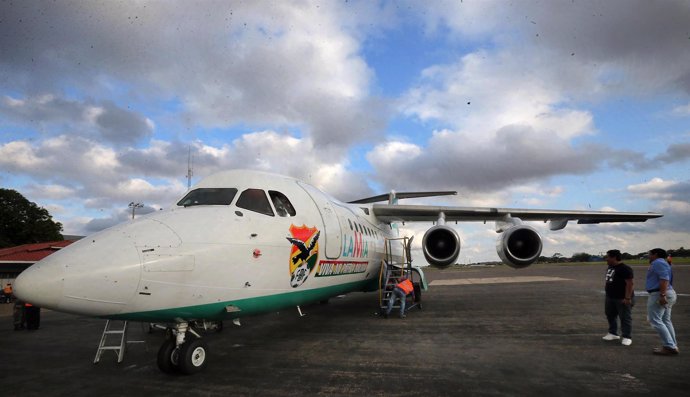 Avión de la aerolínea Lamia