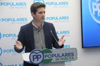 PP asegura que el plan de mejoras sanitarias para Huelva "no existe" en los presupuestos