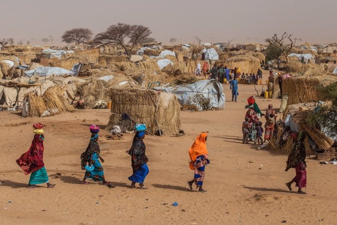 Desplazados por el conflicto de Boko Haram en Níger