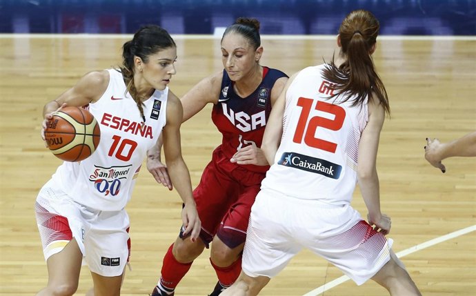 Marta Xargay en el España - Estados Unidos