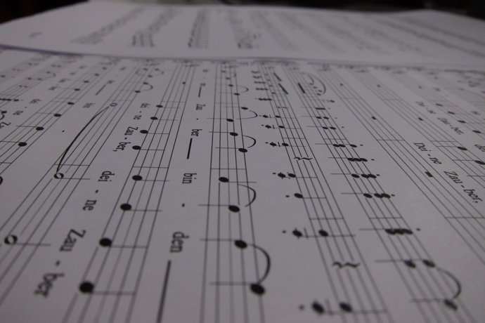 Partitura Novena Sinfonía de Beethoven