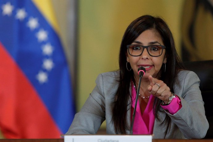 La ministra de Exteriores de Venezuela, Delcy Rodríguez