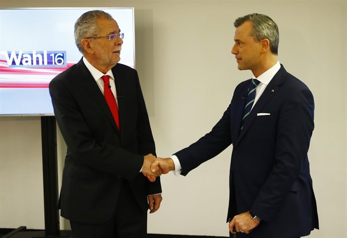 Alexander Van der Bellen y Norbert Hofer