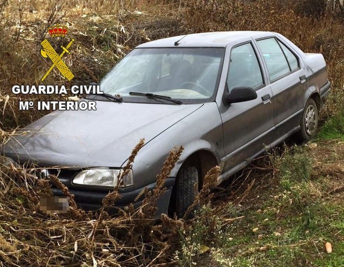 Uno de los vehículos recuperados