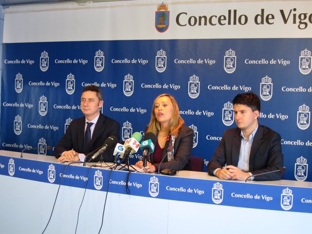 Rueda de prensa del PP de Vigo.