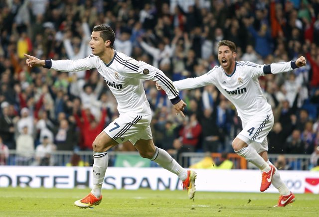 Cristiano Ronaldo y Sergio Ramos