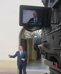 Pedro Antonio Sánchez defiende que la obra del auditorio "se hizo" y la subvención se invirtió "al 100%"