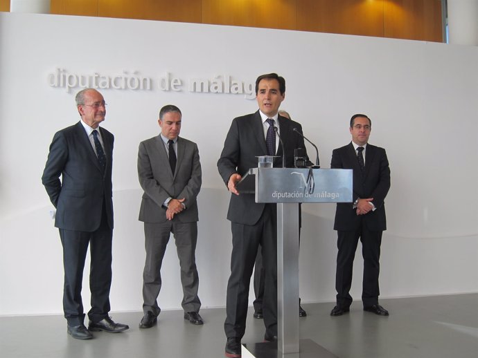 El secretario de Seguridad, José Antonio Nieto, Bendodo, De la Torre, Briones