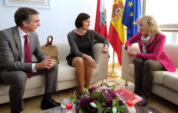 Díaz Tezanos se reúne con Gema Igual y César Díaz