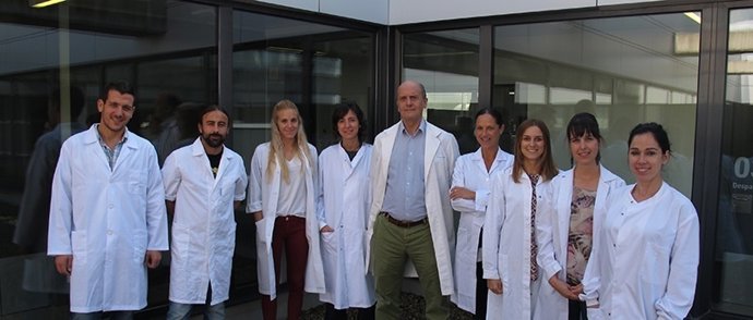 Grupo de investigación encabezado por Piero Crespo