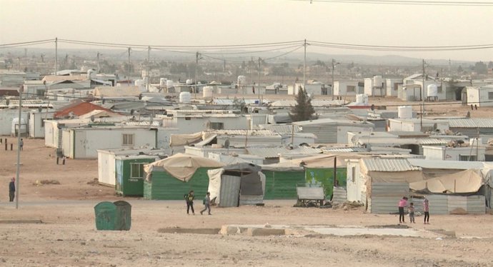 Campo de refugiados de Zaatari (Jordania)