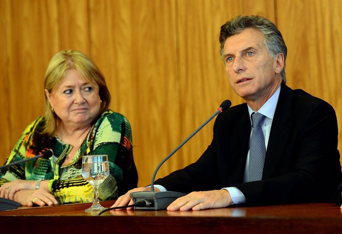 Malcorra y Macri