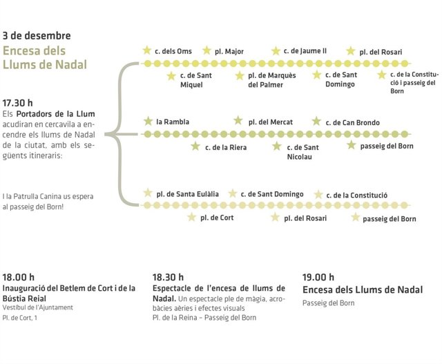  Programa De Encendido De Luces De Navidad 2016 En Palma