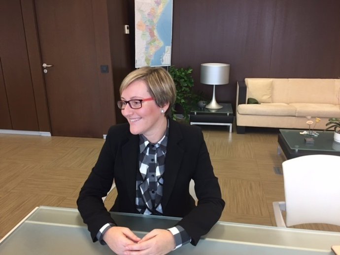 Salvador durante la entrevista