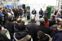 El presidente de Aragón apuesta por apoyar iniciativas empresariales que busquen innovar