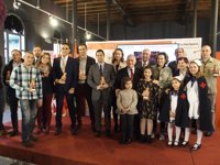 Gamarra asiste a la entrega de reconocimientos de Cruz Roja coincidiendo con el Día Internacional del Voluntariado