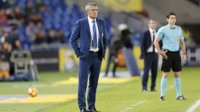 Quique Setién: "Espero un partido muy equilibrado ante el Alavés"