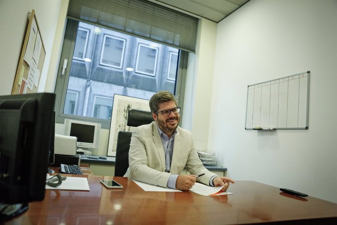 El secretario de Organización de Ciudadanos, Fran Hervías