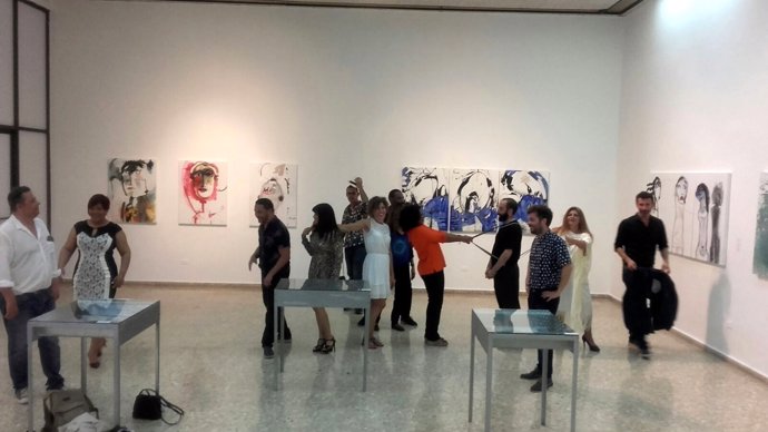 Np Y Fotos De La Exposicion 'Diálogo De Artistas Onubenses Con Iberoamérica' En 
