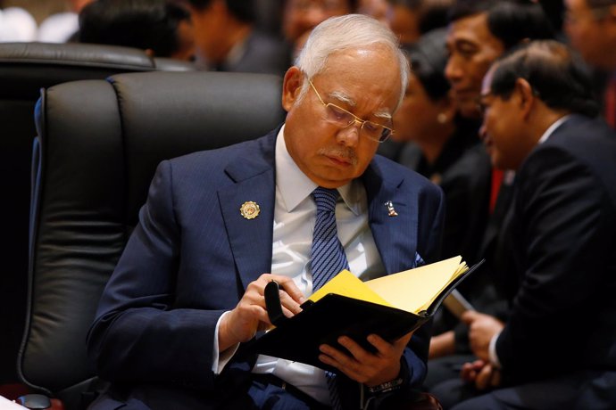 Najib Razak, primer ministro de Malasia