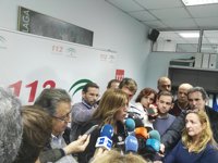 Susana Díaz y Zoido destacan la coordinación en la actuación ante el temporal de lluvia