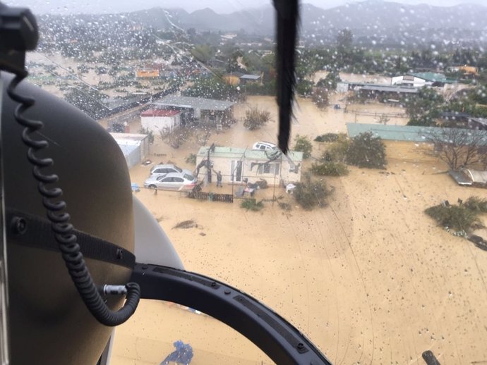 Málaga inundaciones 2016 riadas rescate guadalhorce anegaciones