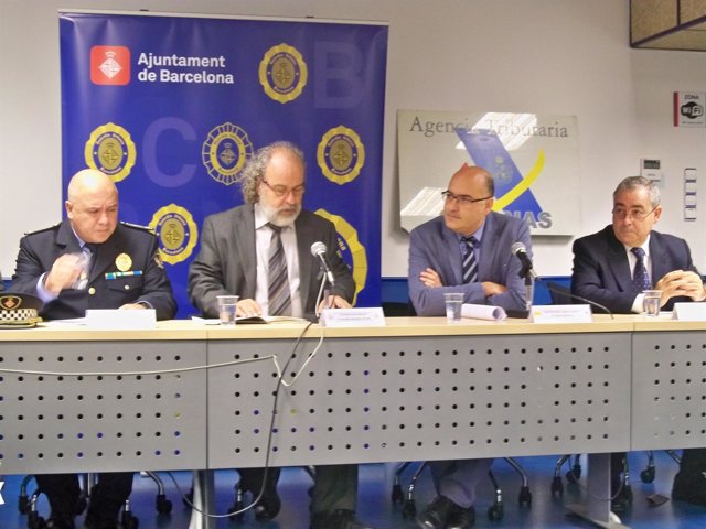 Joan Rodríguez, Amadeu Recasens, Carlos Gavilanes y Francisco Martín 