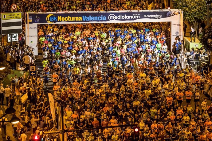 La carrera 15K nocturna de Valencia