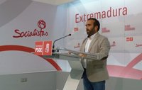 El PSOE extremeño llama a Podemos a alcanzar acuerdos en enmiendas parciales de los PGEx