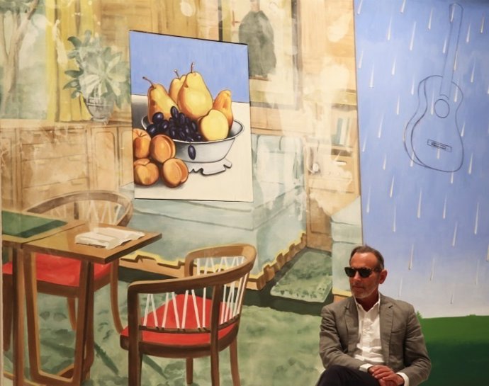 David Salle en el CAC Málaga