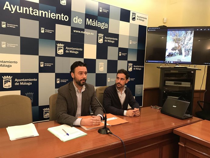 Raul jimenez y javier gutierrez del alamo concejal medio ambiente y diurector te