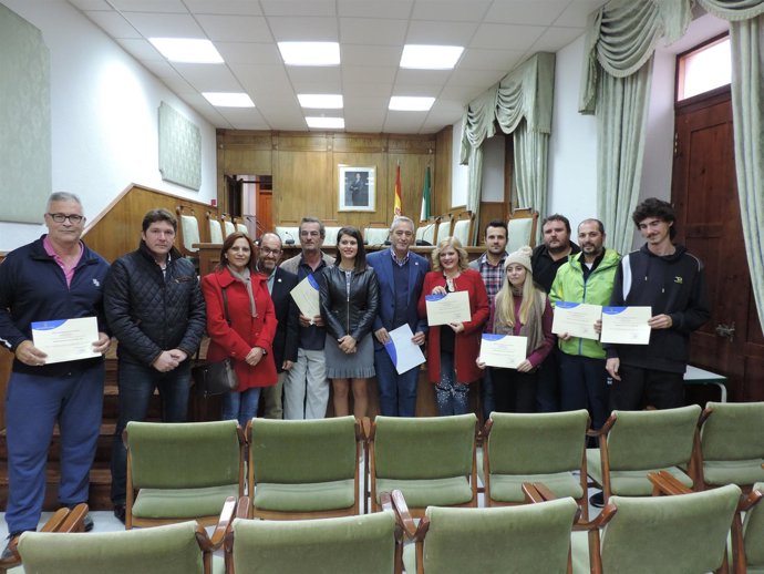 Clausura de un curso en Dalías