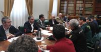 Gobierno, Junta y Diputación trabajarán para agilizar ayudas a municipios por el temporal