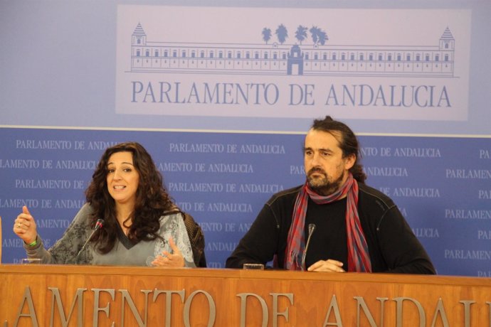 La portavoz de Educación de Podemos Andalucía en el Parlamento, Libertad Benítez