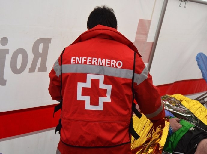 Voluntario de Cruz Roja