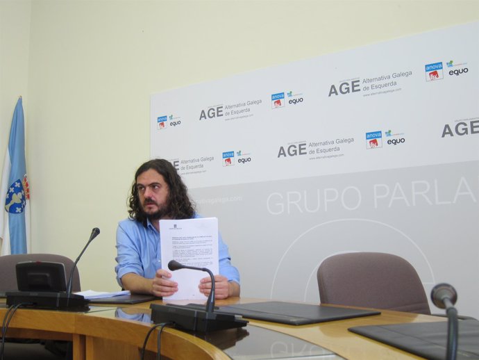 Antón Sánchez, en rueda de prensa