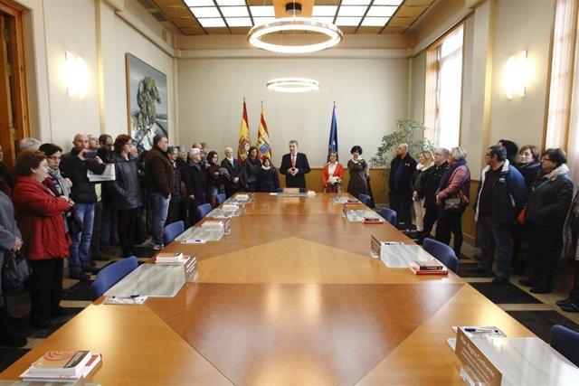 Celaya ha sido el encargado de recibir a los ciudadanos en esta jornada 